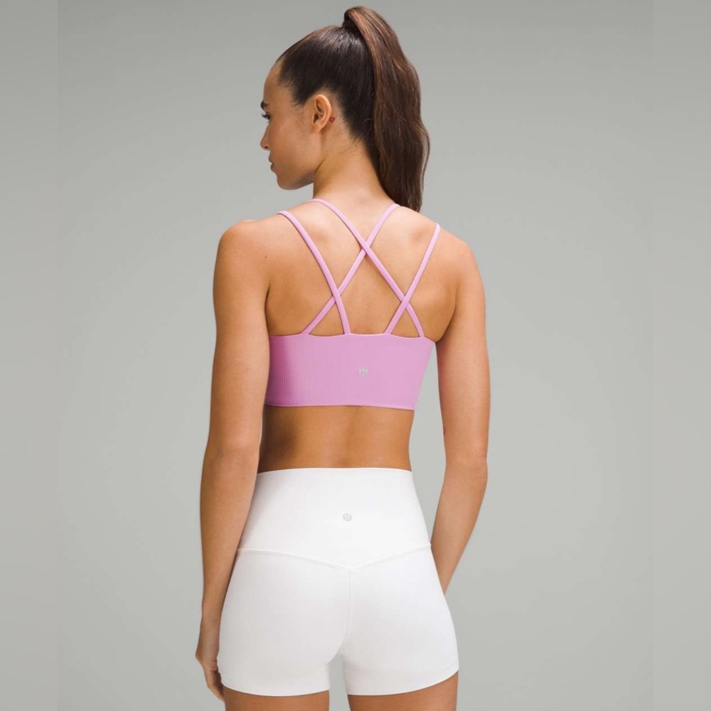 Lululemon Like a Cloud Longline Bra B/C Ribbed Size 6